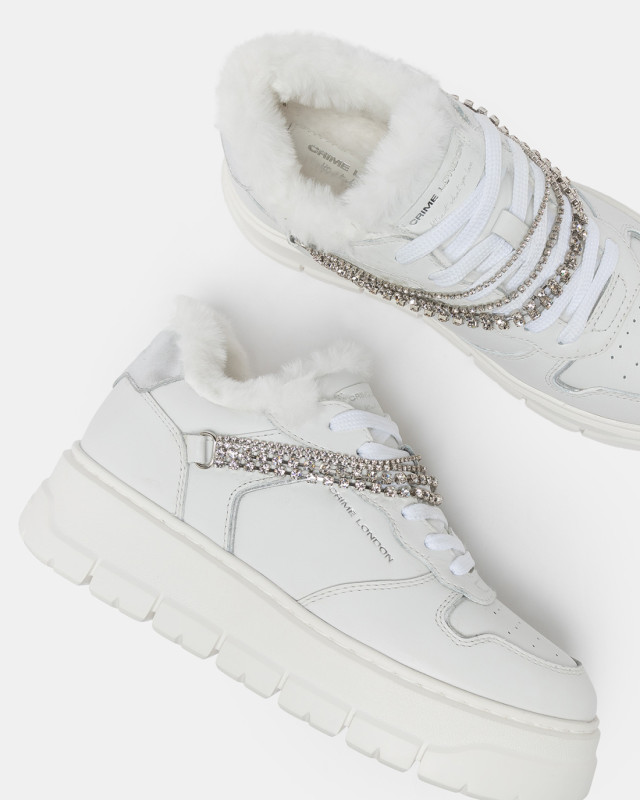 MAGNETIC WHITE GEMS FUZZY