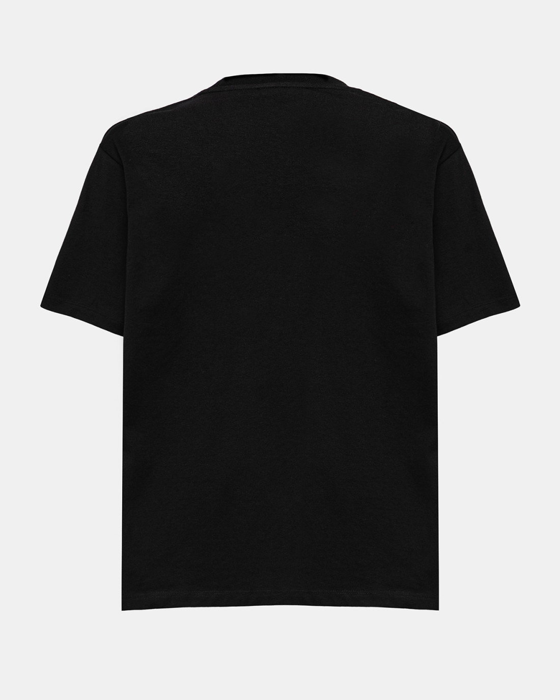 CRIME LONDON: MEN'S LOOSE FIT CREW NECK T-SHIRT BLACK