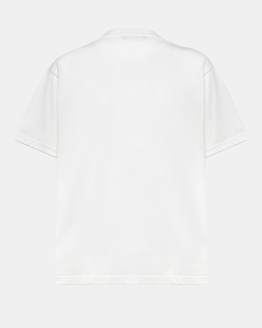 CRIME LONDON: MEN'S LOOSE FIT CREW NECK T-SHIRT WHITE