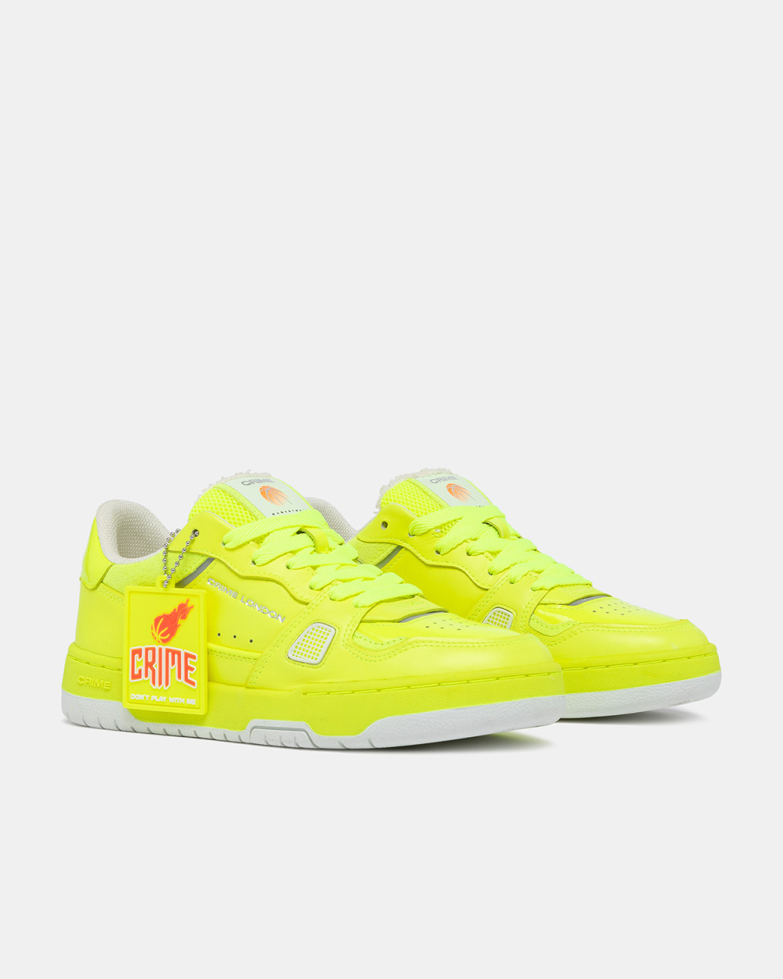CRIME LONDON: OFF COURT OG NEON YELLOW