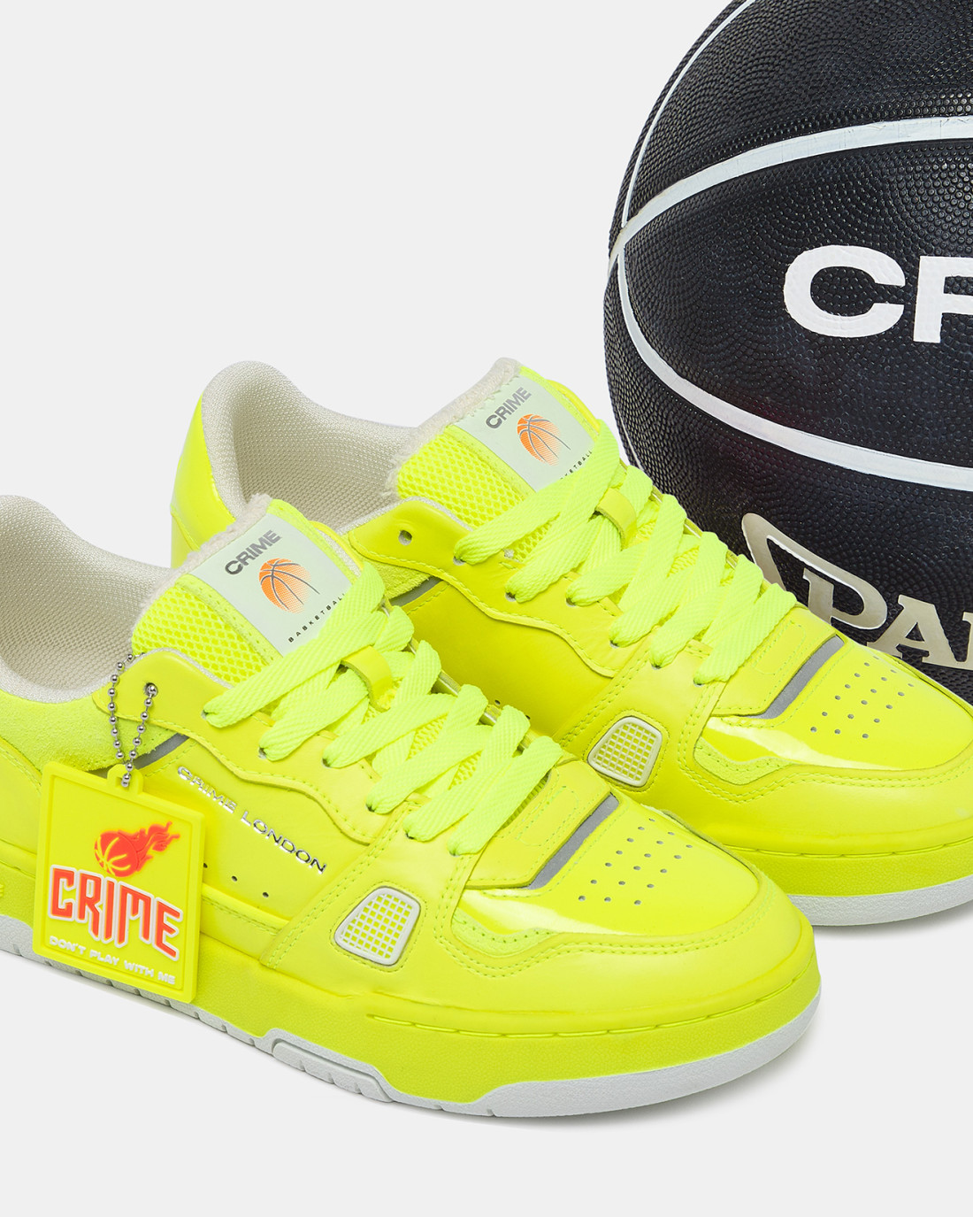 CRIME LONDON: OFF COURT OG NEON YELLOW