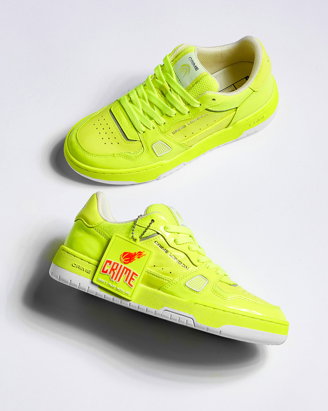 CRIME LONDON: OFF COURT OG NEON YELLOW
