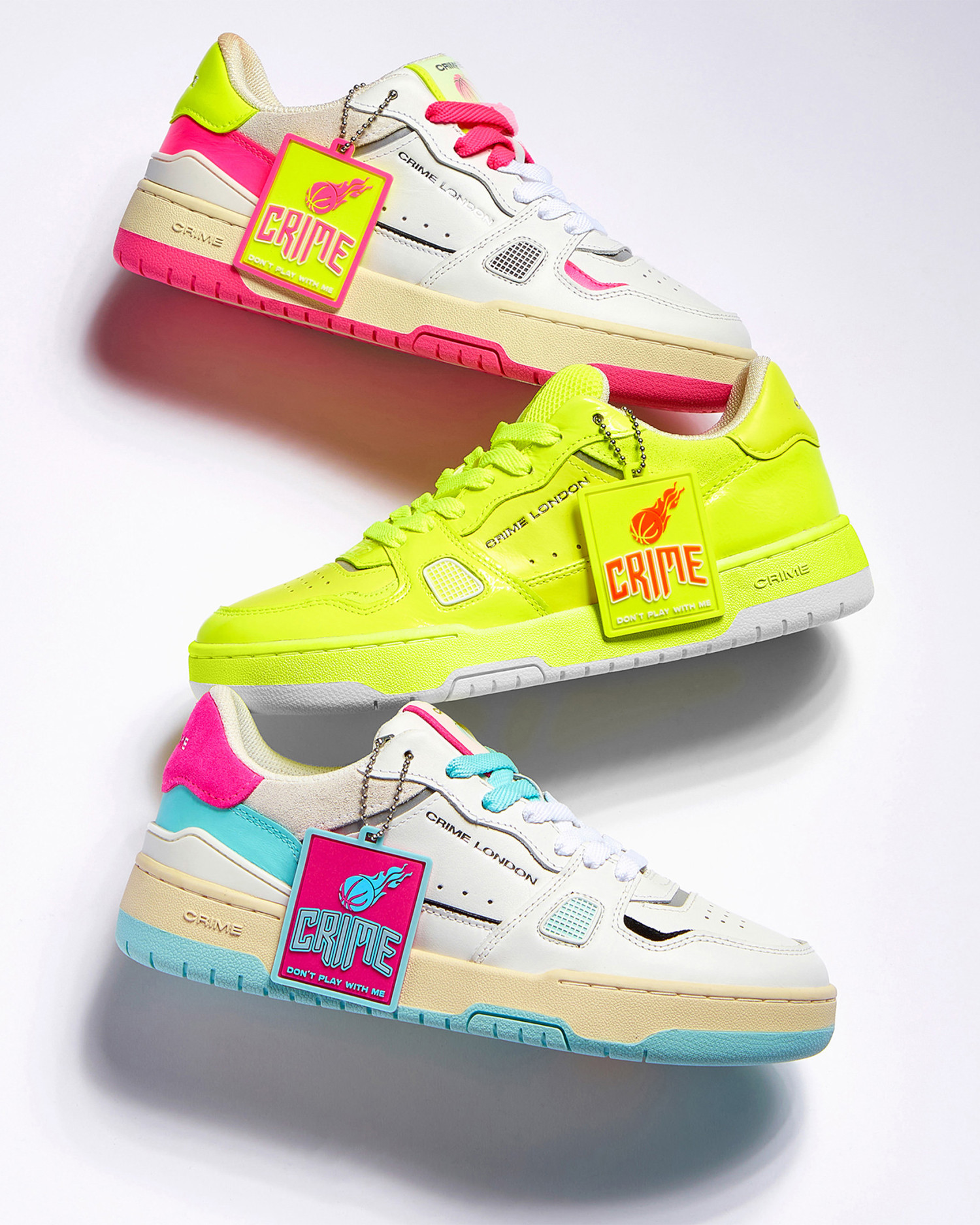 Off Court Og Neon Yellow | Crime London