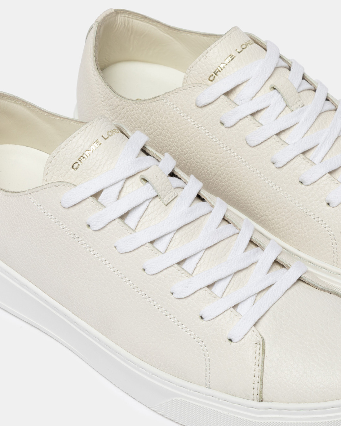 CRIME LONDON: RAW CUT OFF WHITE