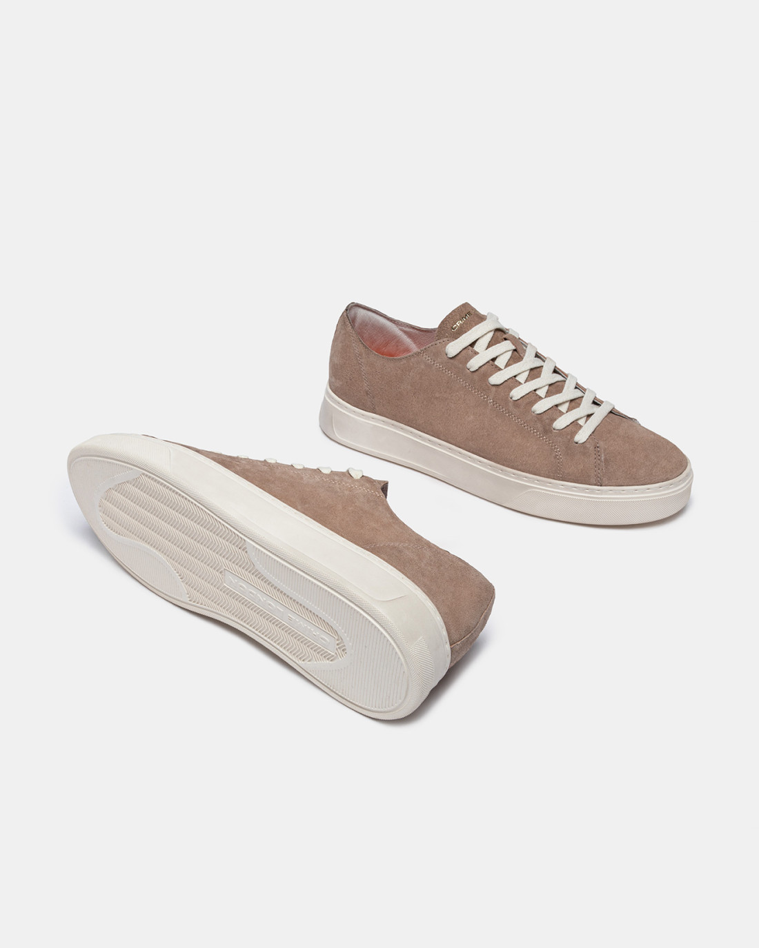 CRIME LONDON: RAW CUT SHROOM SUEDE