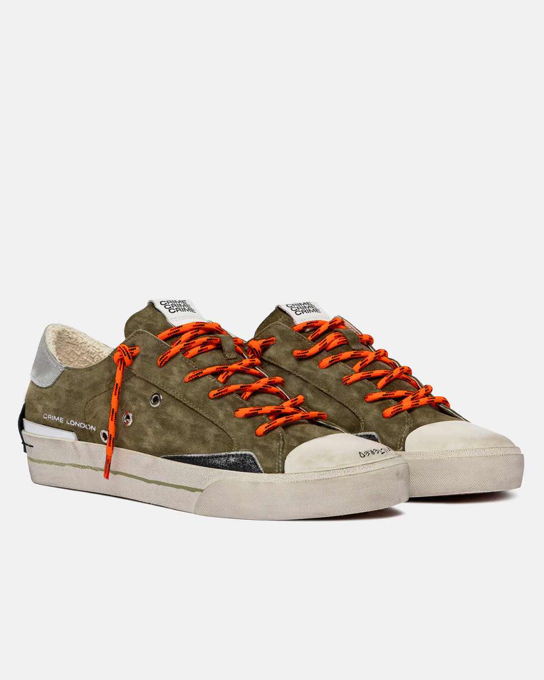 CRIME LONDON: RECUT LOW FOREST GREEN