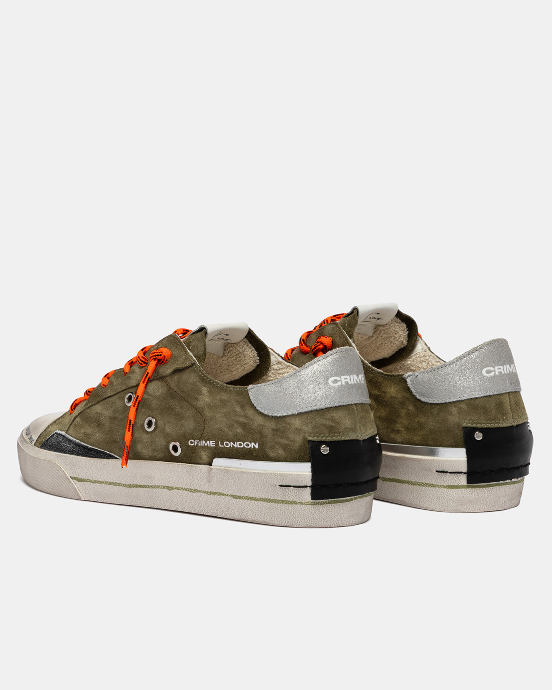 CRIME LONDON: RECUT LOW FOREST GREEN