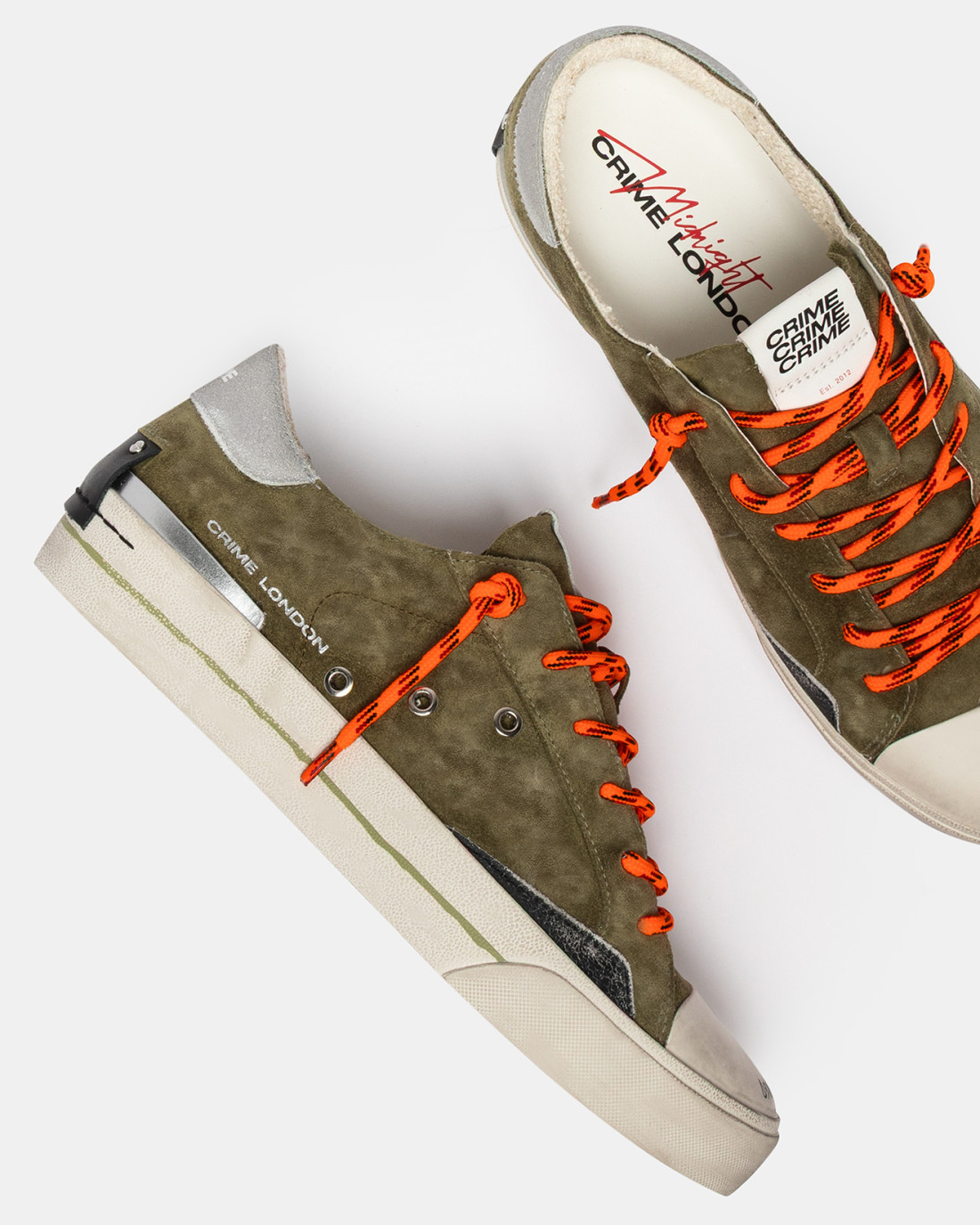 CRIME LONDON: RECUT LOW FOREST GREEN