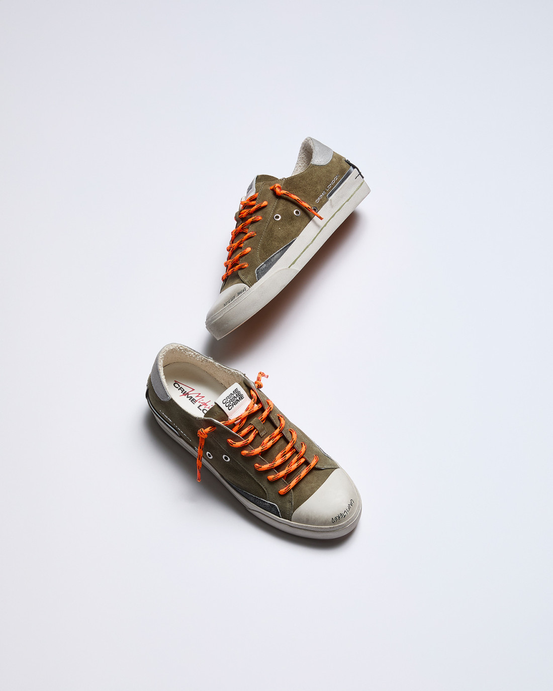 CRIME LONDON: RECUT LOW FOREST GREEN