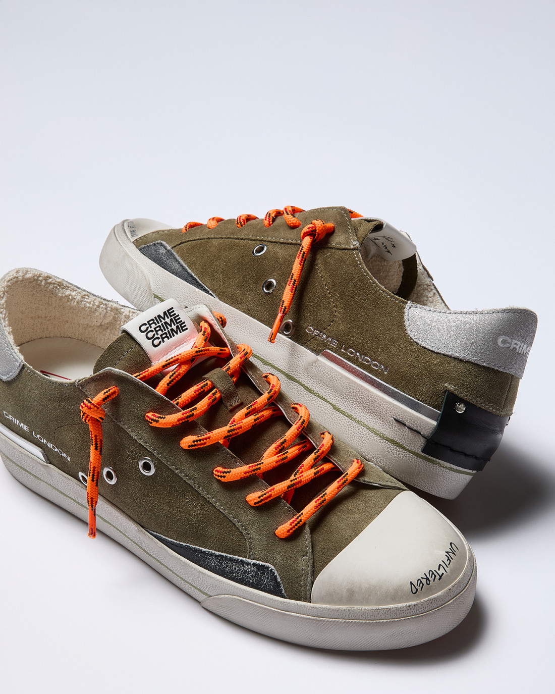 CRIME LONDON: RECUT LOW FOREST GREEN