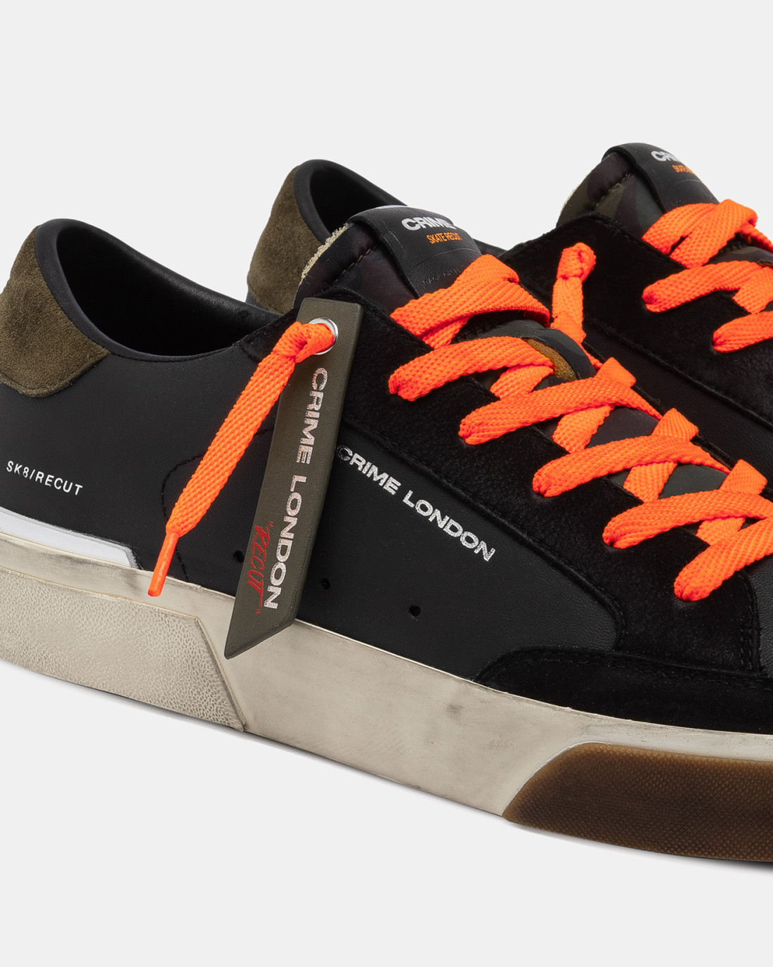 CRIME LONDON: RECUT LOW MAGMA BLACK