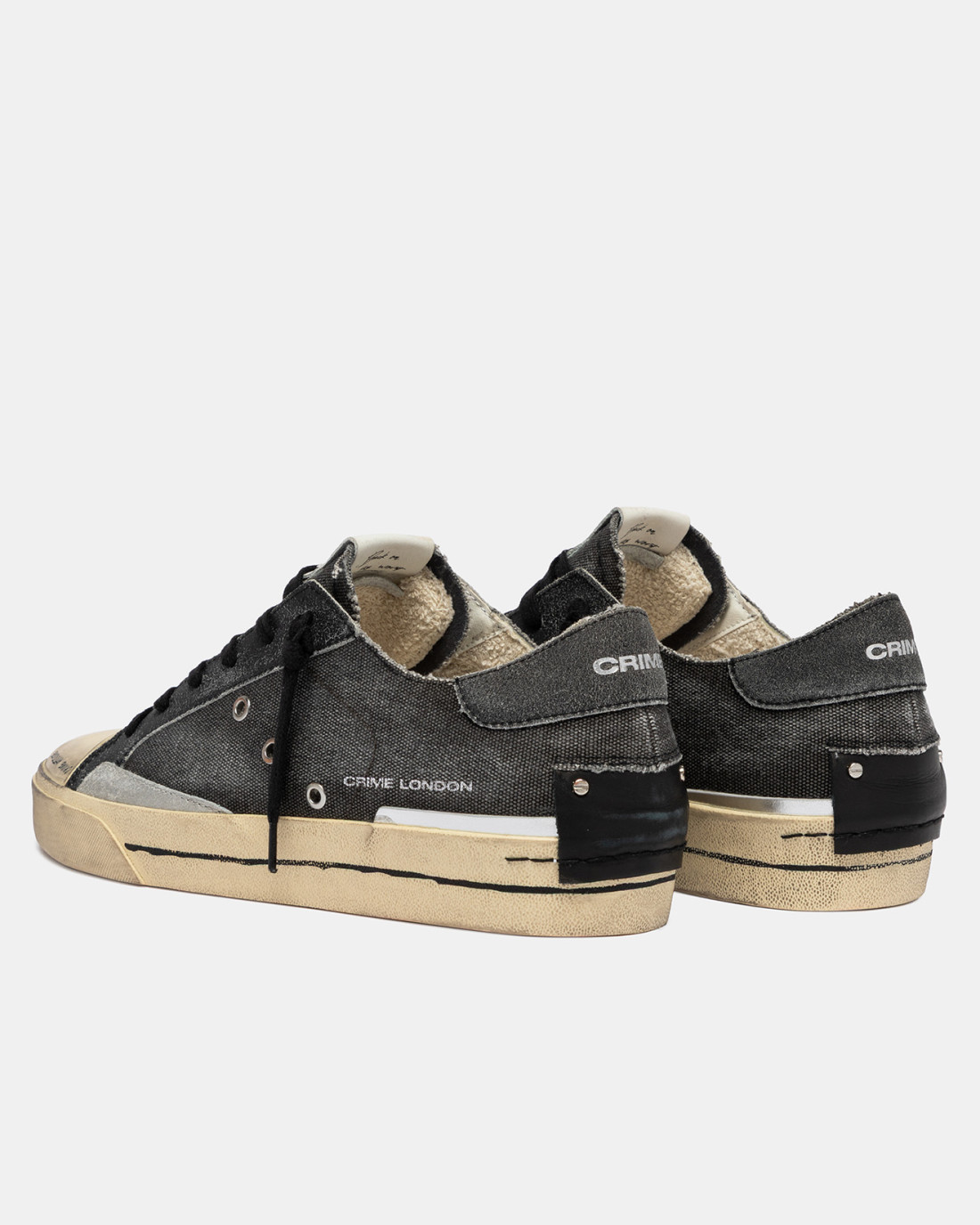 CRIME LONDON: RECUT LOW MAGMA BLACK