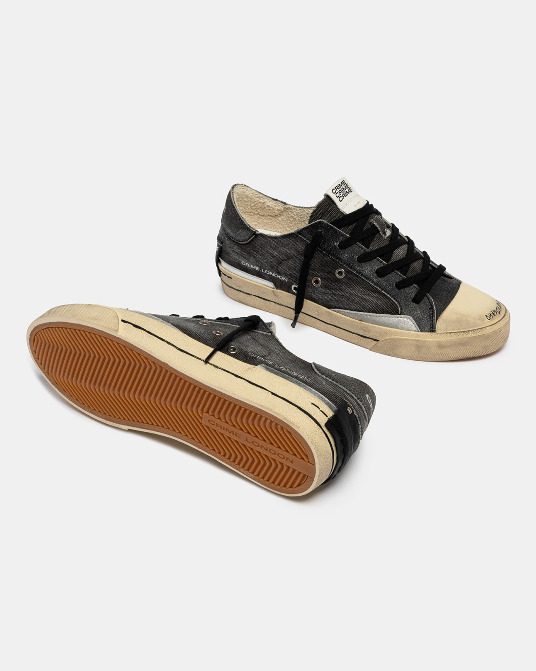 CRIME LONDON: RECUT LOW MAGMA BLACK