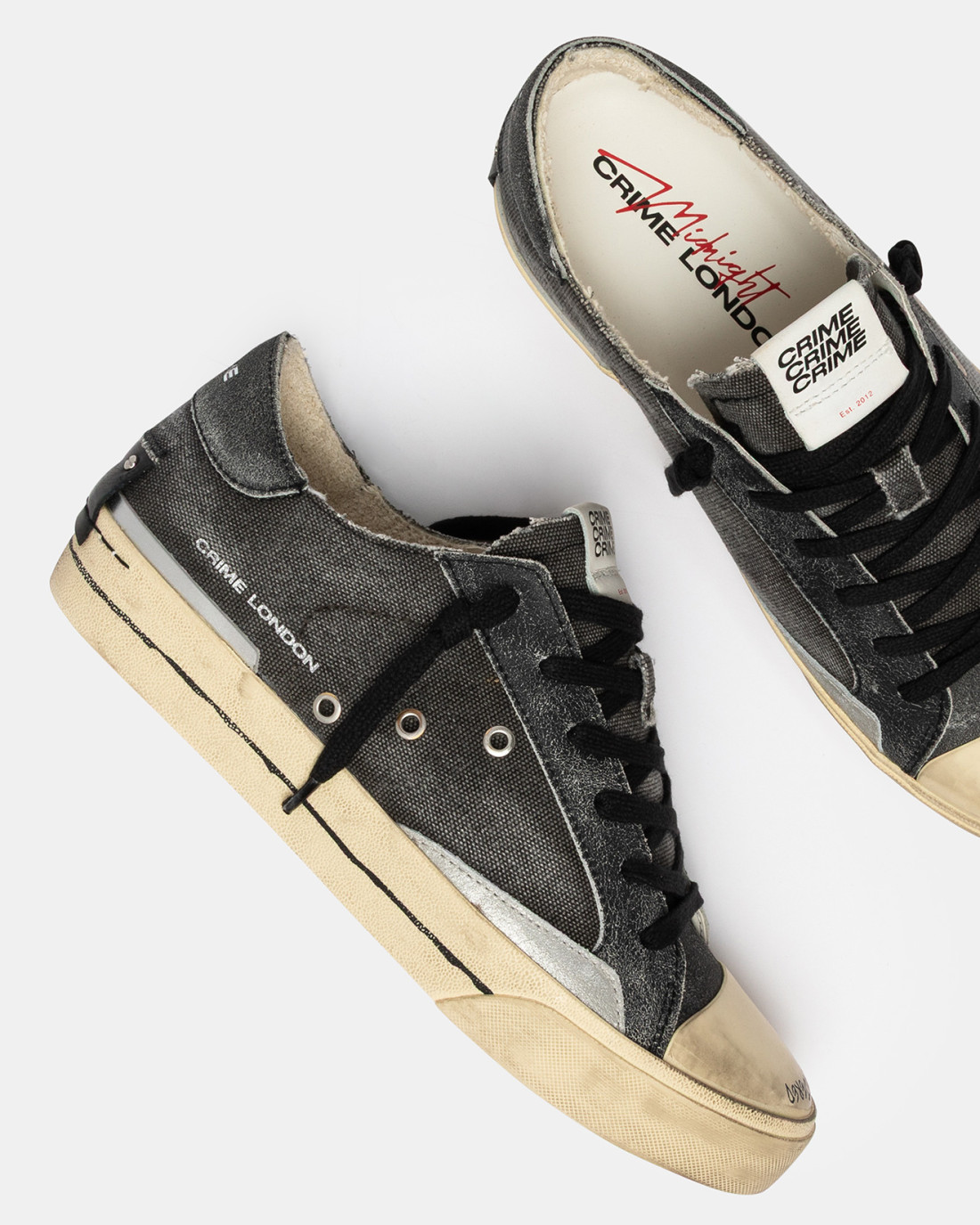 CRIME LONDON: RECUT LOW MAGMA BLACK