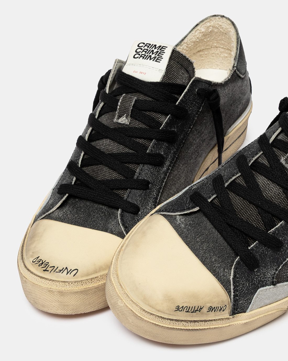 CRIME LONDON: RECUT LOW MAGMA BLACK