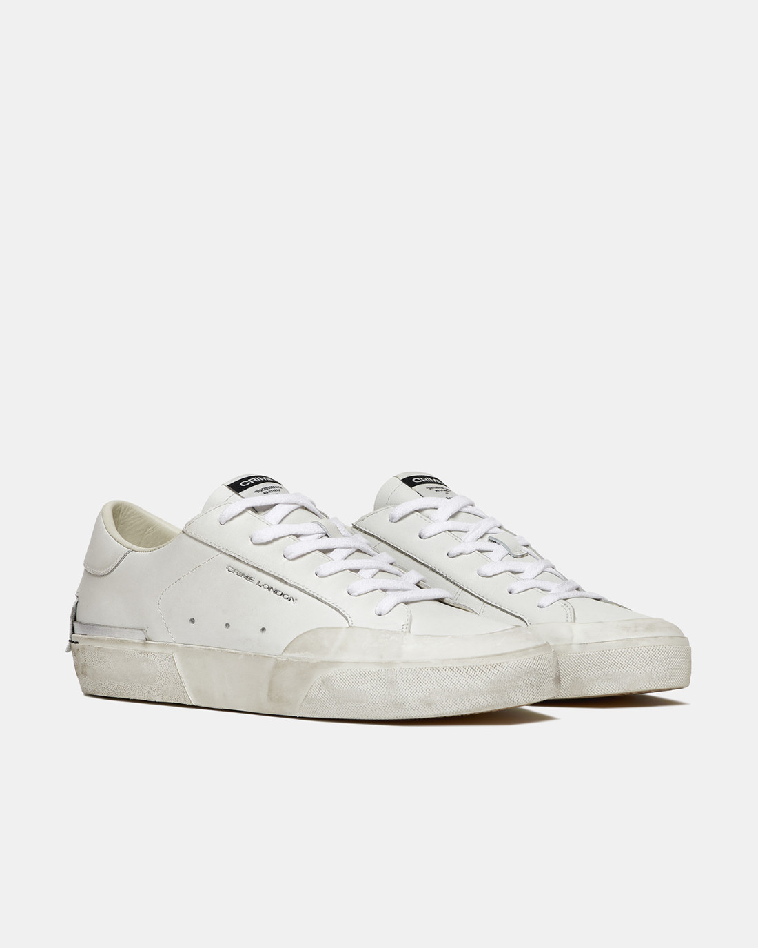 CRIME LONDON: RECUT LOW WHITE