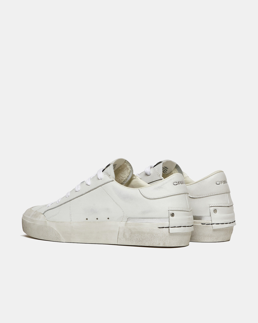 CRIME LONDON: RECUT LOW WHITE