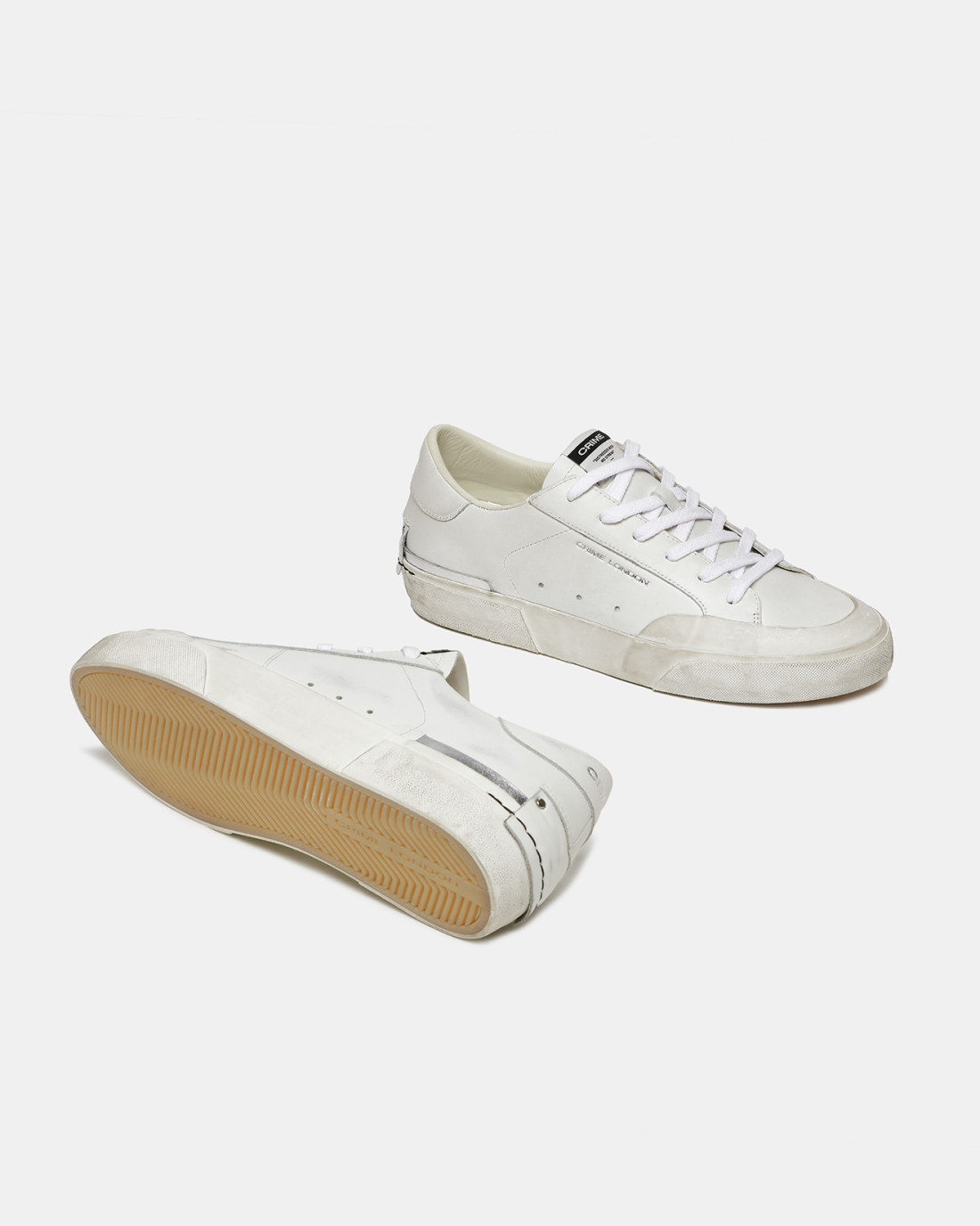 CRIME LONDON: RECUT LOW WHITE