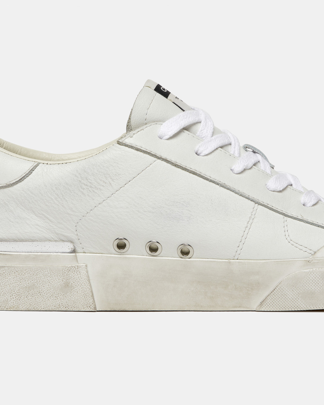 CRIME LONDON: RECUT LOW WHITE