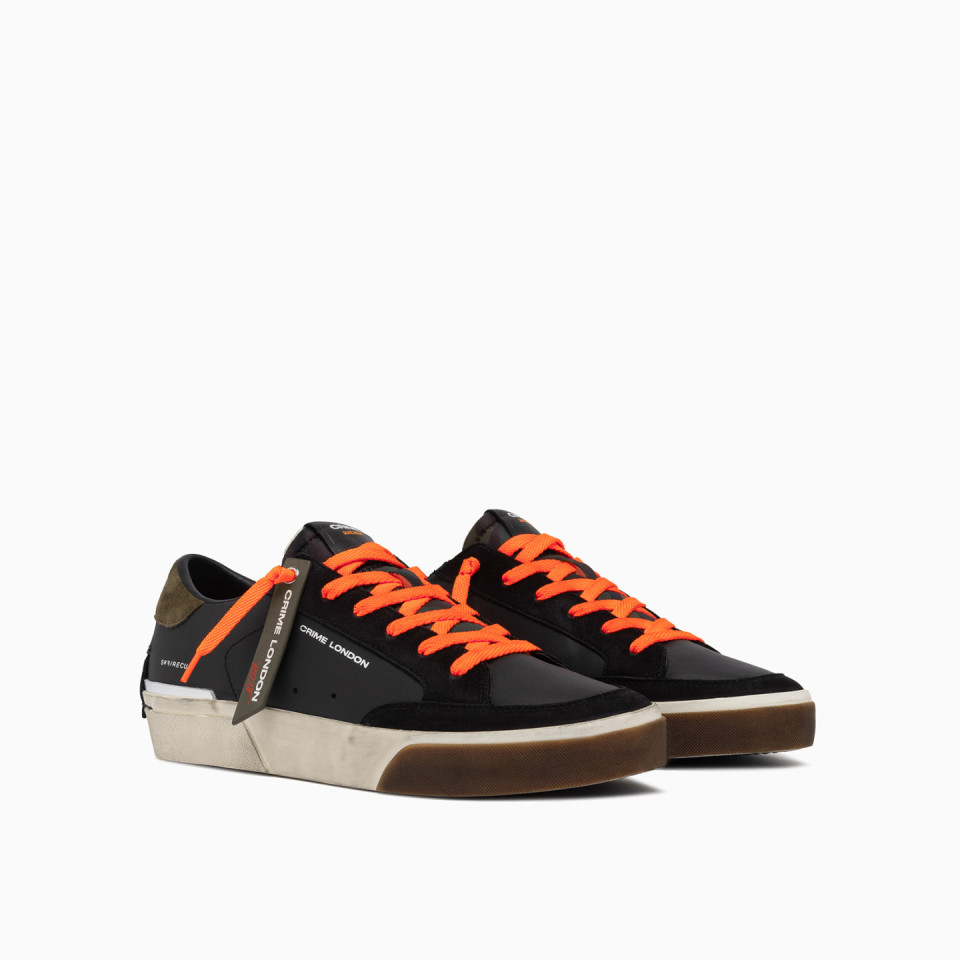 CRIME LONDON: RECUT LOW MAGMA BLACK