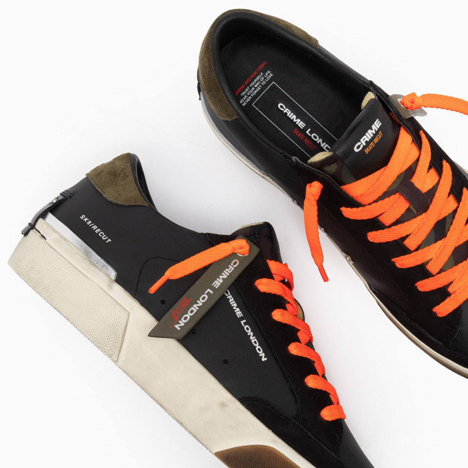 CRIME LONDON: RECUT LOW MAGMA BLACK
