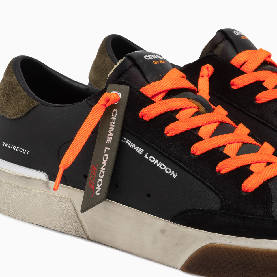 CRIME LONDON: RECUT LOW MAGMA BLACK