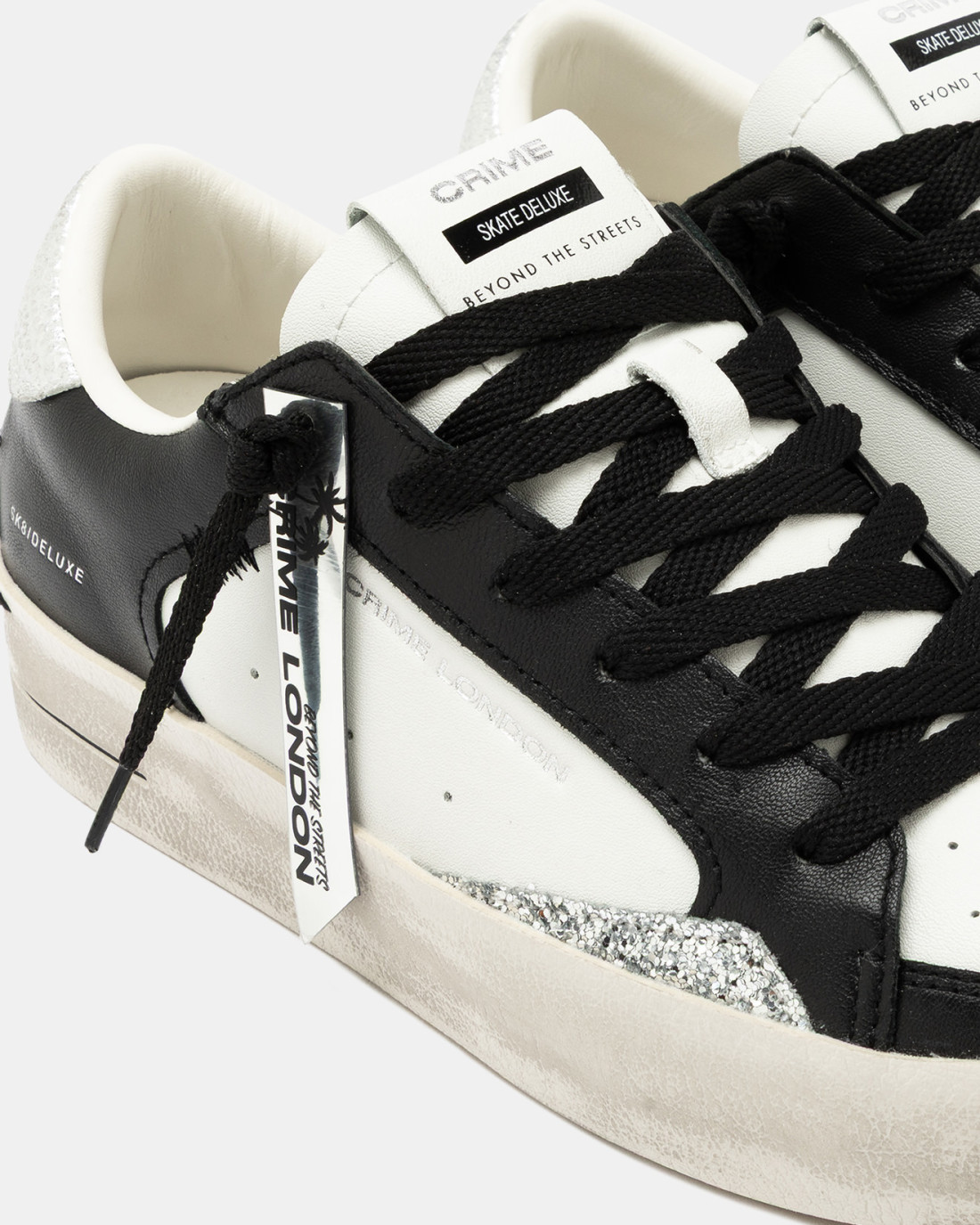 CRIME LONDON: SK8 DELUXE BLACK SHIMMER