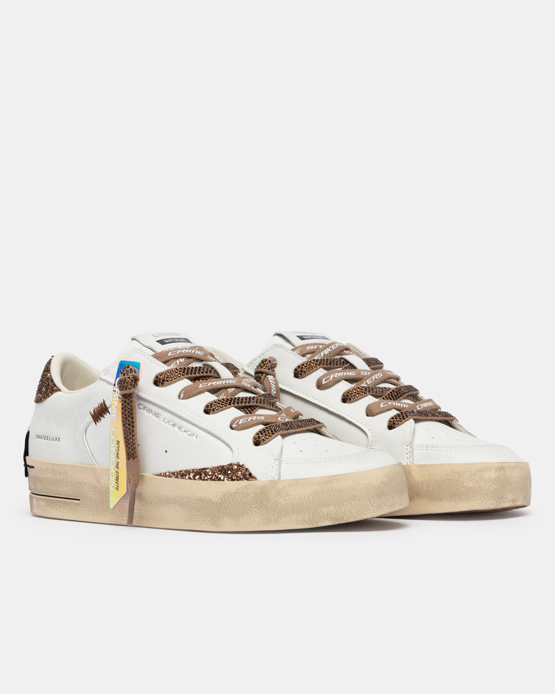 CRIME LONDON: SK8 DELUXE ALMOND DRIZZLE
