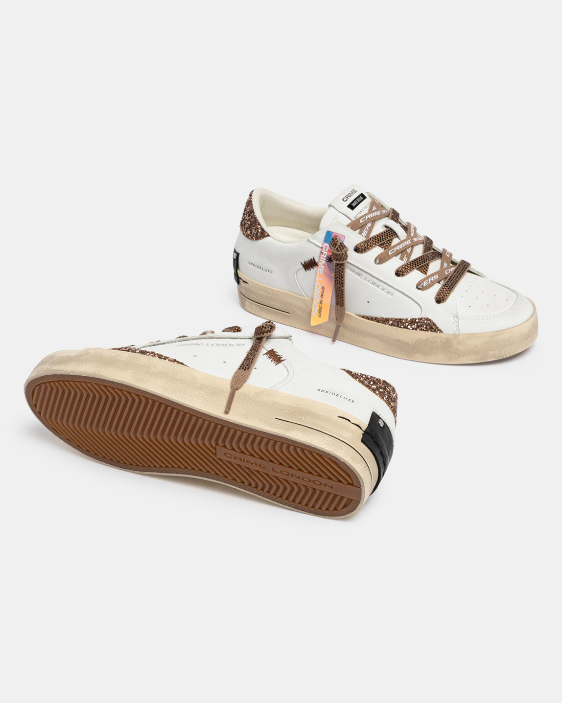 CRIME LONDON: SK8 DELUXE ALMOND DRIZZLE