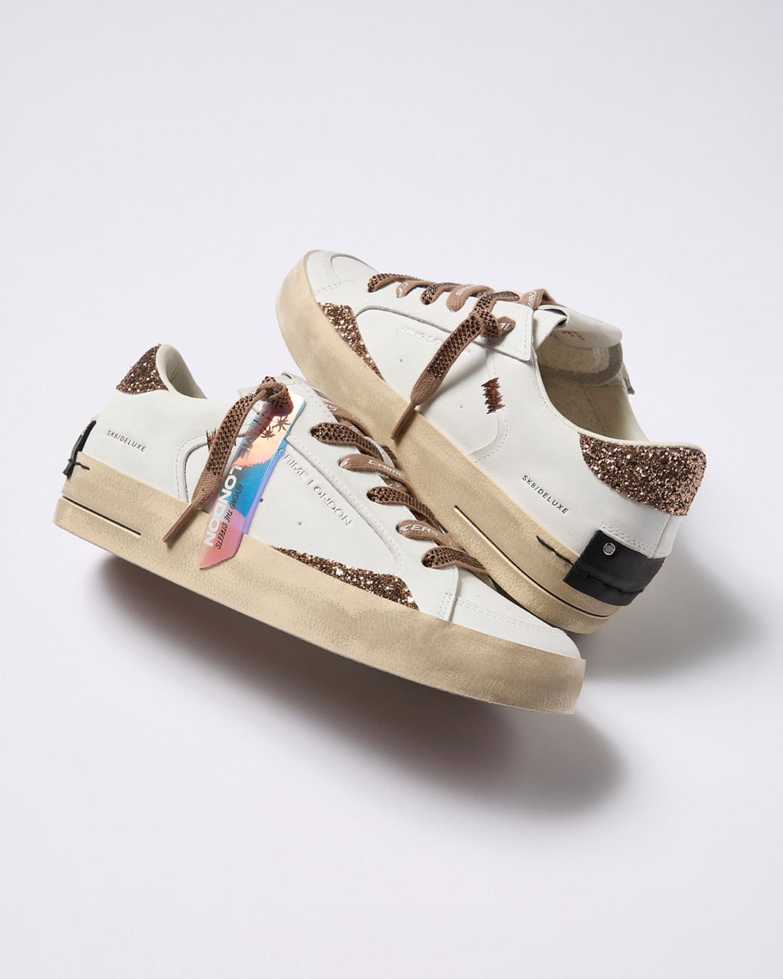 CRIME LONDON: SK8 DELUXE ALMOND DRIZZLE