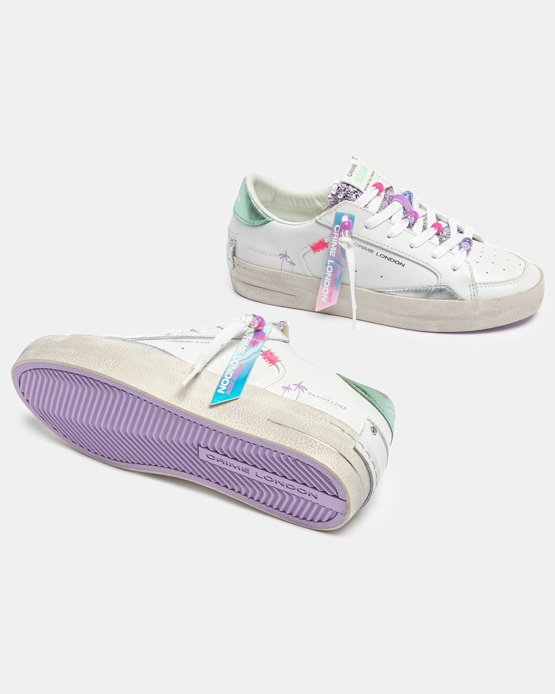 CRIME LONDON: SK8 DELUXE AQUA CHARMS