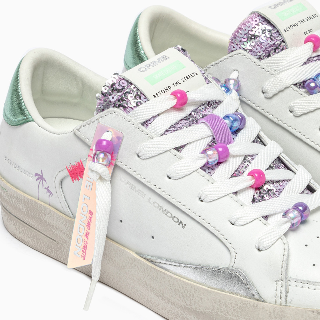 CRIME LONDON: SK8 DELUXE AQUA CHARMS