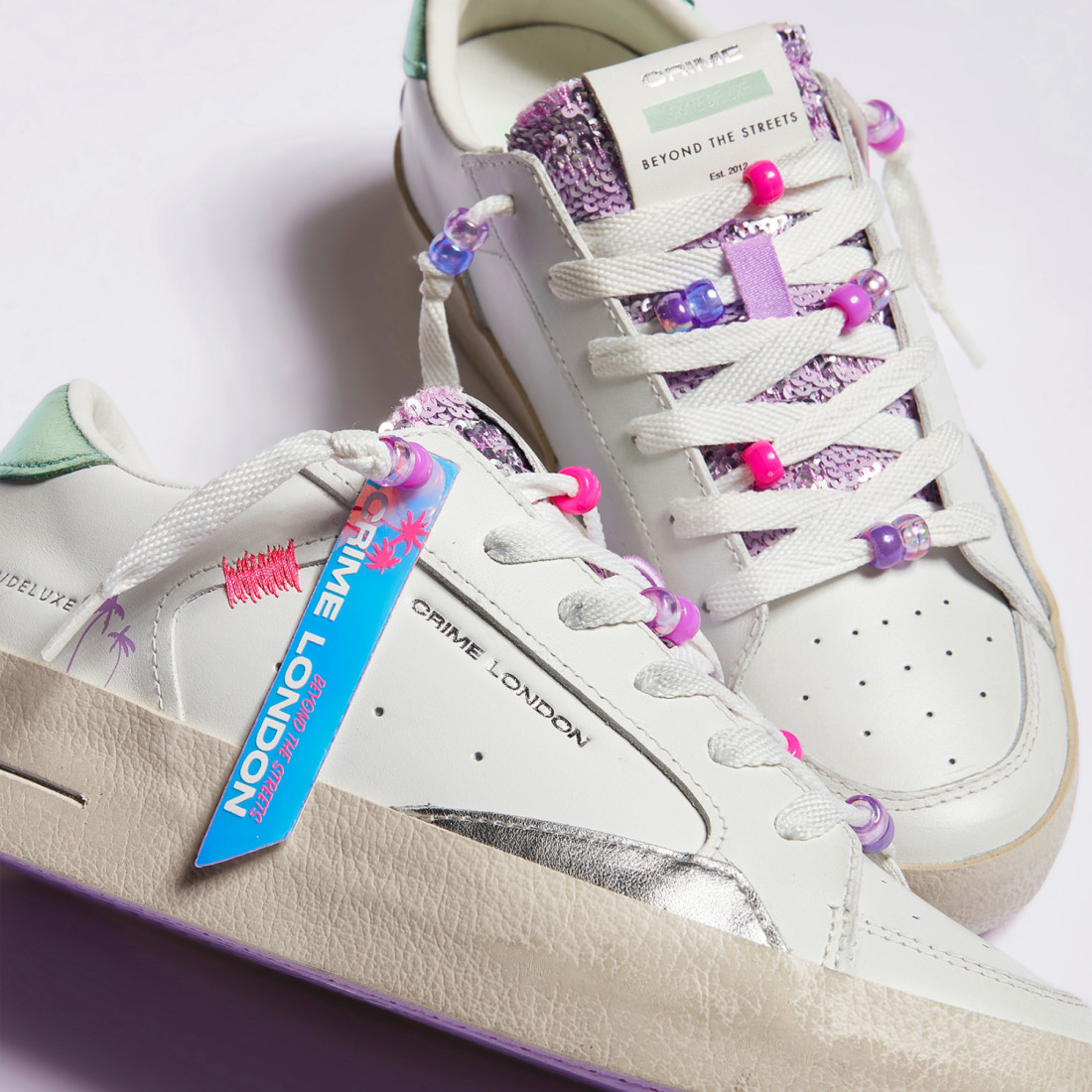 CRIME LONDON: SK8 DELUXE AQUA CHARMS