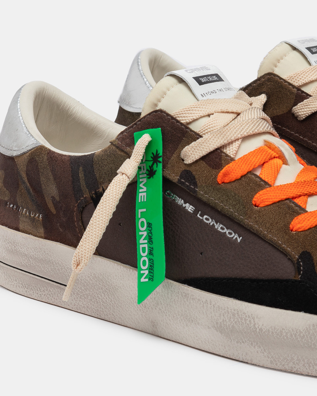 CRIME LONDON: SK8 DELUXE ARMY GREEN