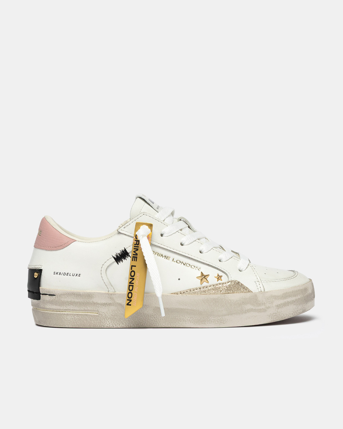 CRIME LONDON: SK8 DELUXE BABY PINK