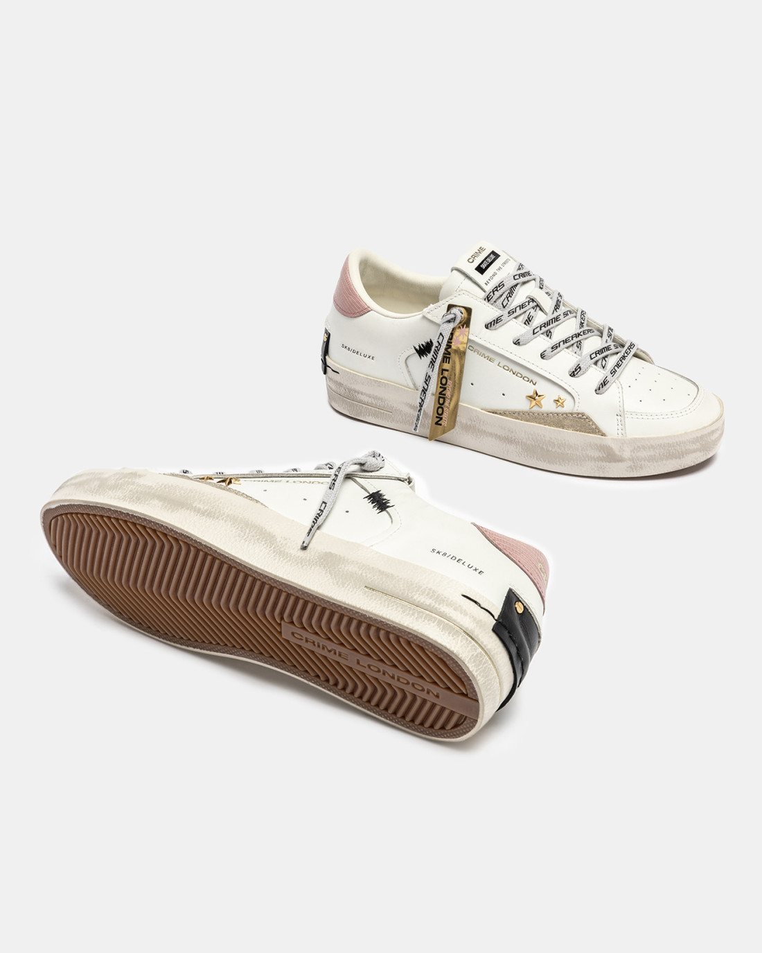 CRIME LONDON: SK8 DELUXE BABY PINK