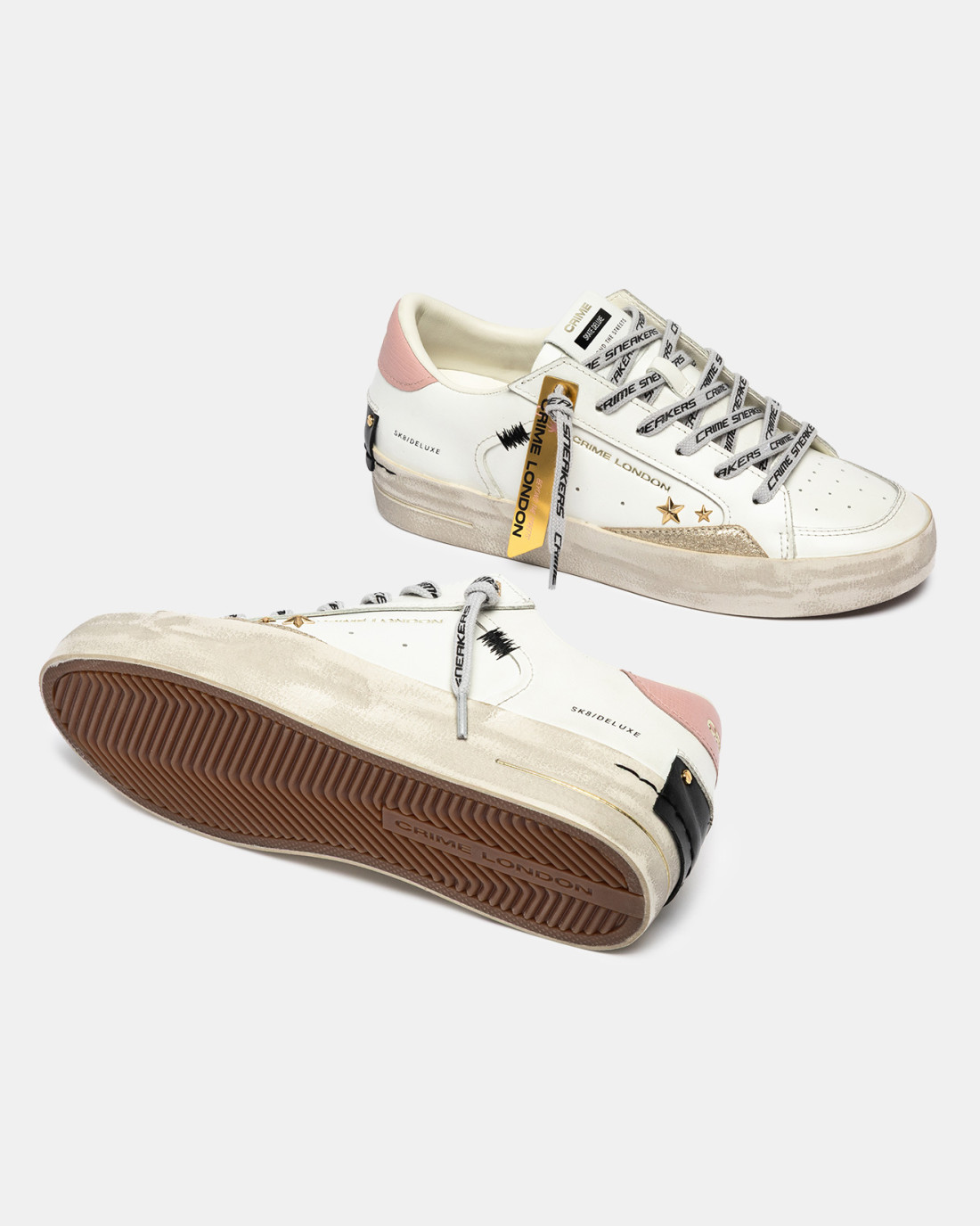 CRIME LONDON: SK8 DELUXE BABY PINK