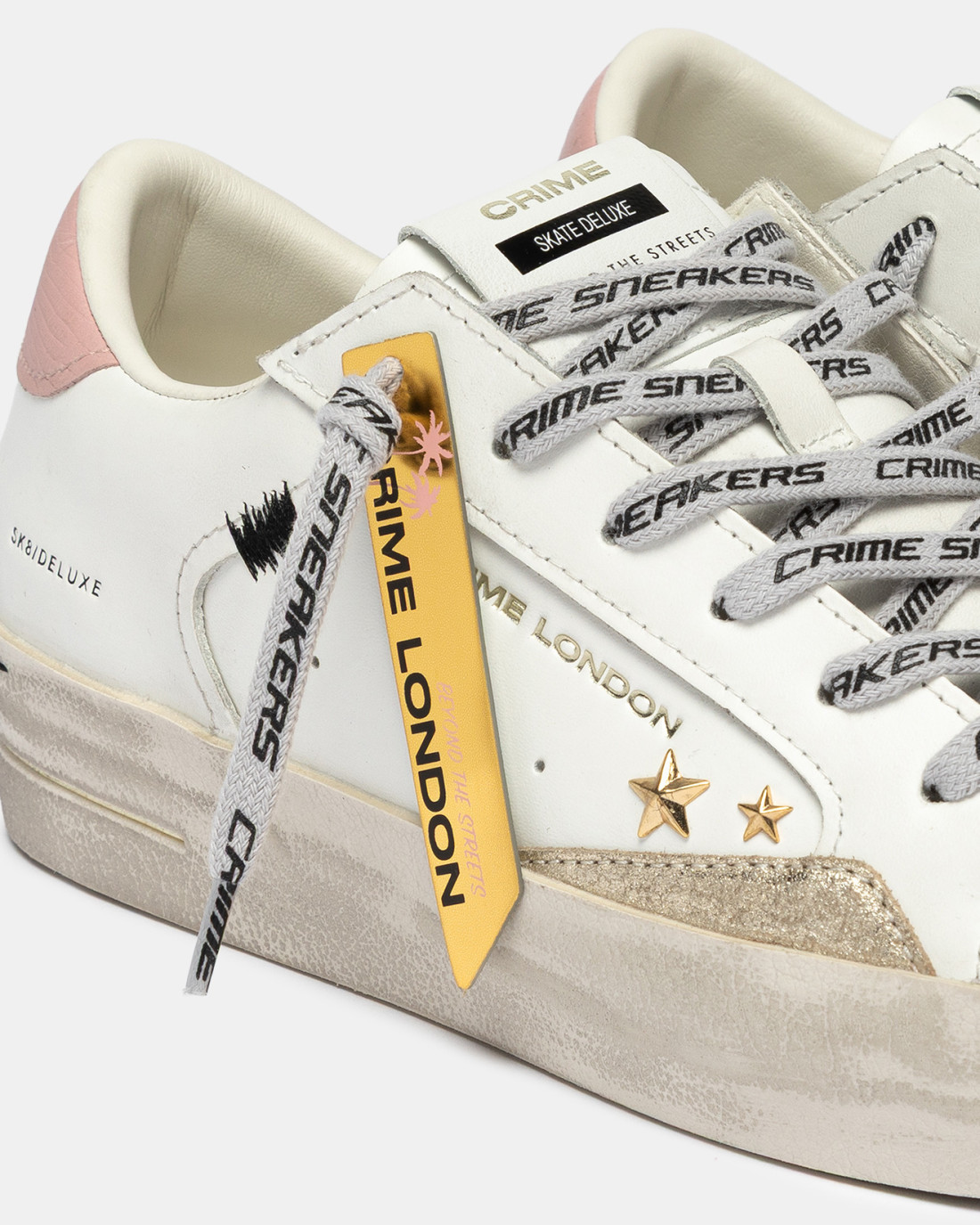 CRIME LONDON: SK8 DELUXE BABY PINK