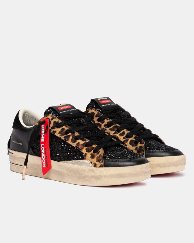 SK8 DELUXE BLACK CHEETAH