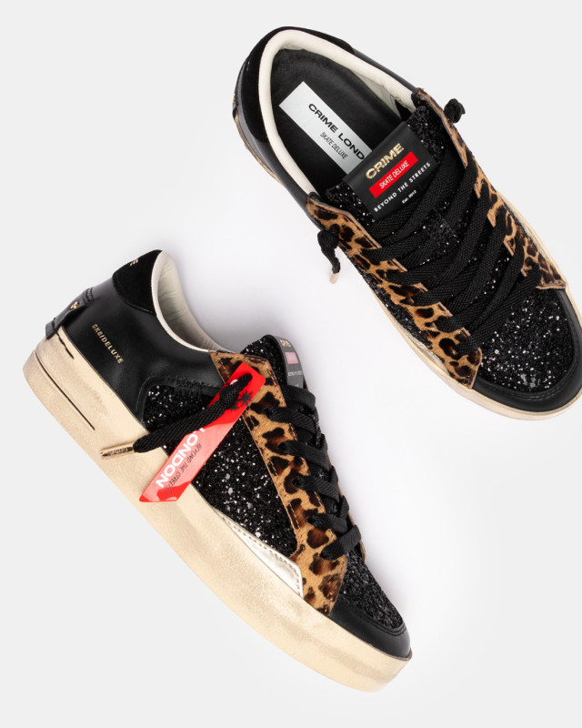 SK8 DELUXE BLACK CHEETAH