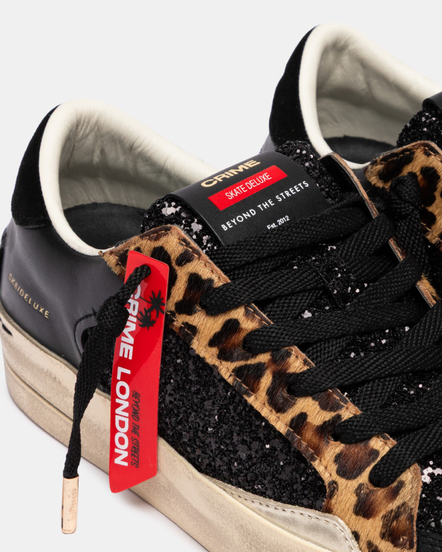 SK8 DELUXE BLACK CHEETAH
