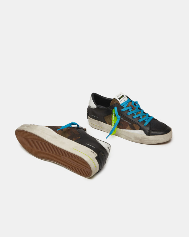 SK8 DELUXE BLACK MILITARY