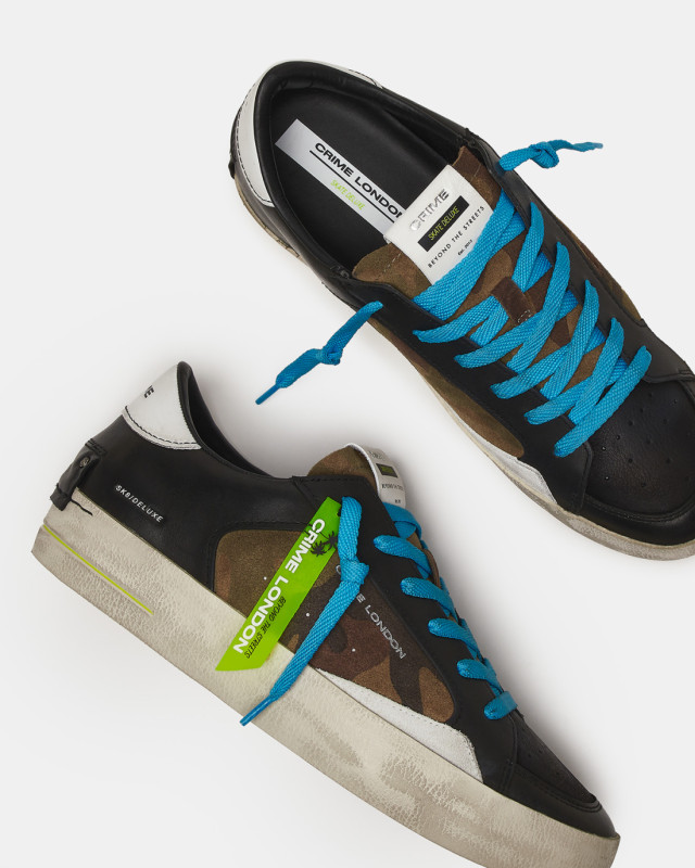 SK8 DELUXE BLACK MILITARY