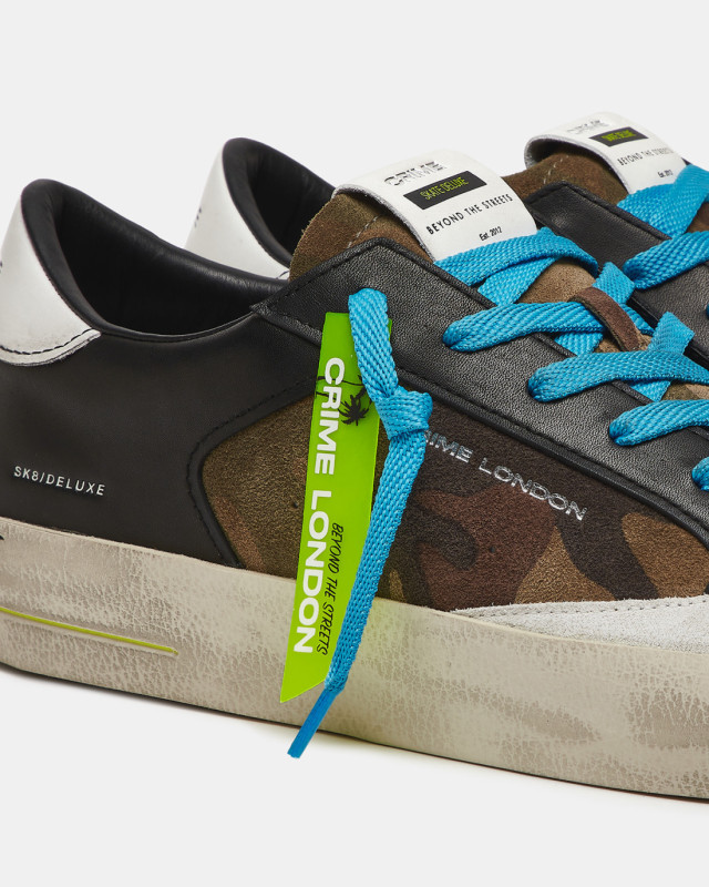 SK8 DELUXE BLACK MILITARY