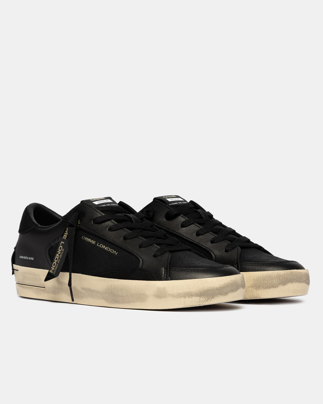 CRIME LONDON: SK8 DELUXE BLACK SHADOW