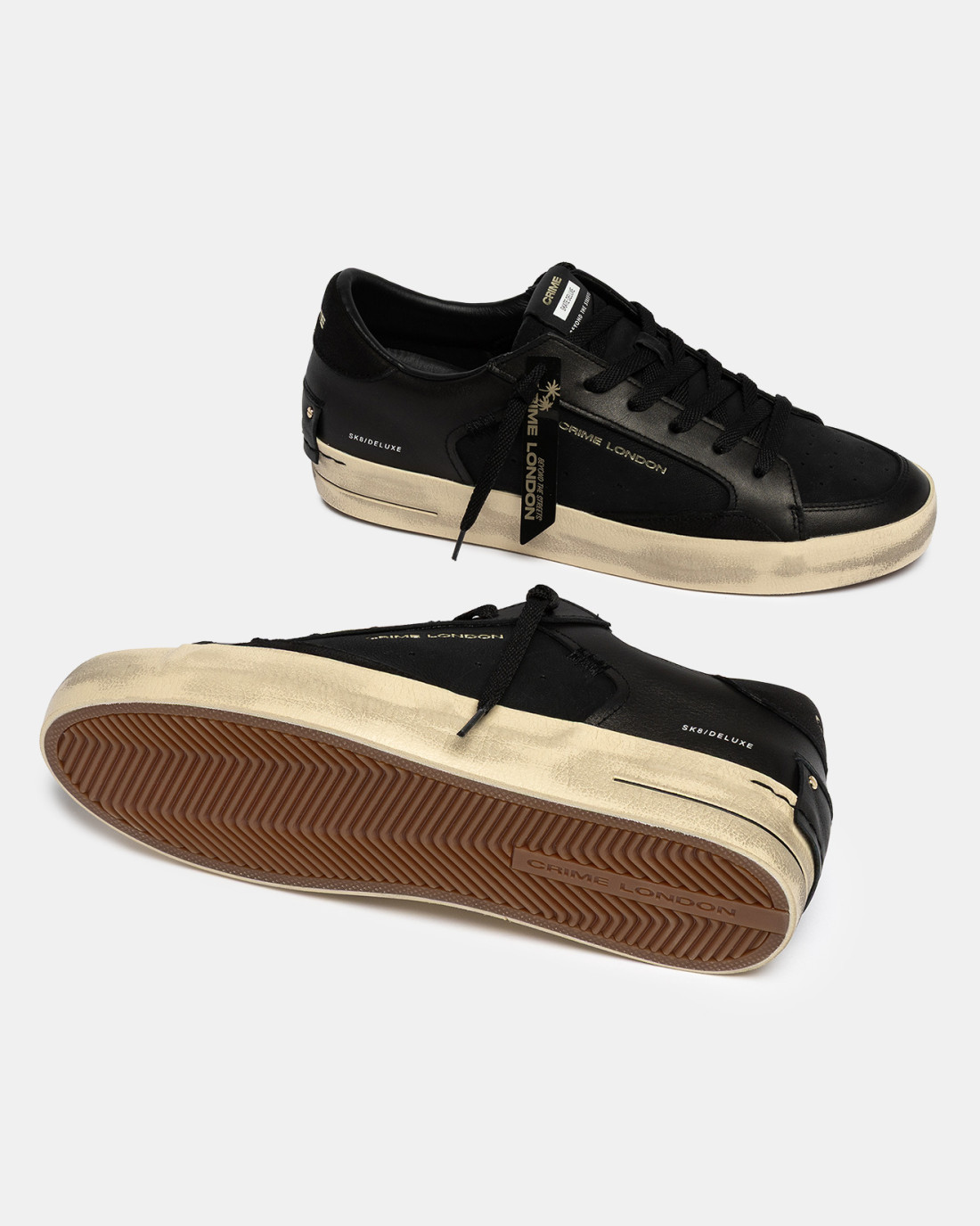CRIME LONDON: SK8 DELUXE BLACK SHADOW