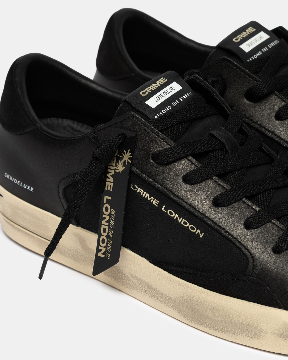 CRIME LONDON: SK8 DELUXE BLACK SHADOW