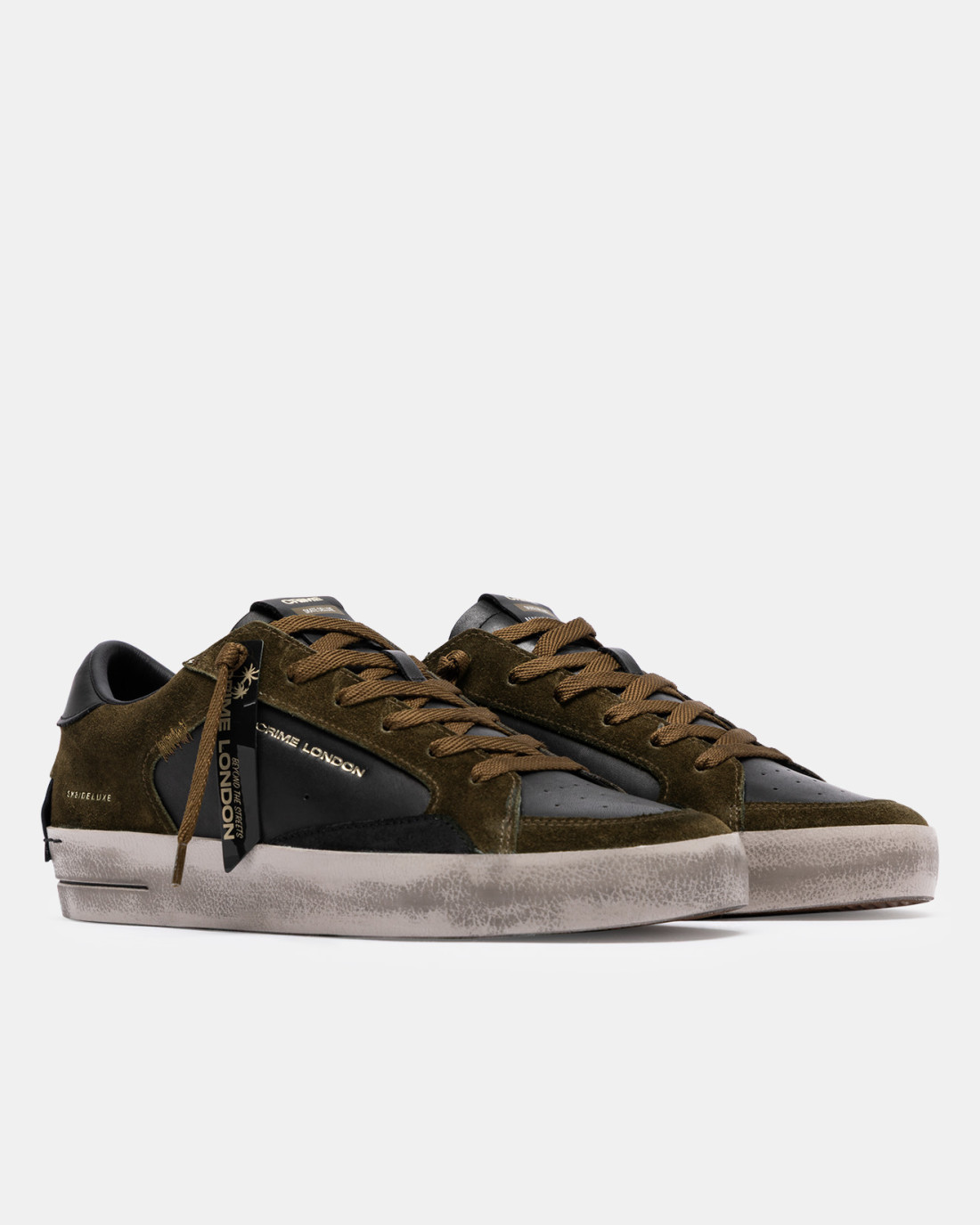 CRIME LONDON: SK8 DELUXE BLACK TIMBER