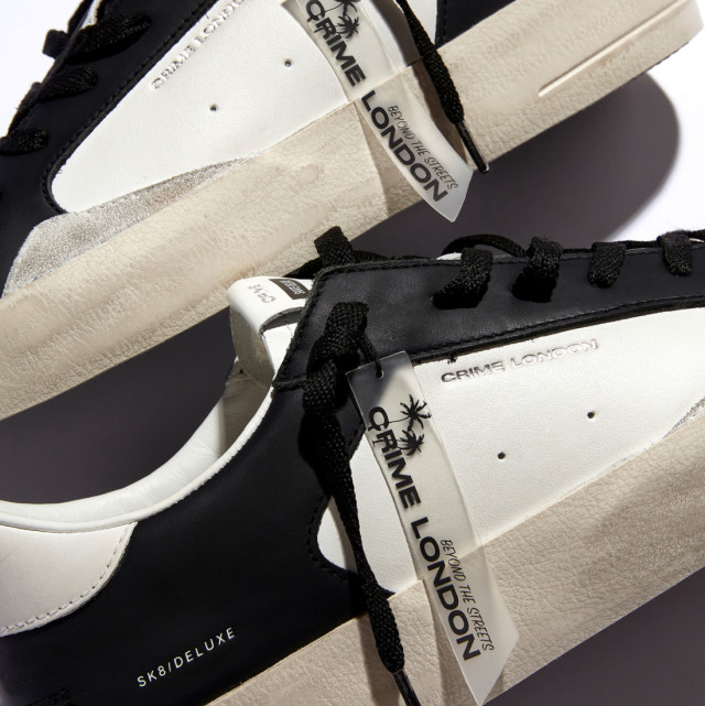 SK8 DELUXE BLACK WHITE