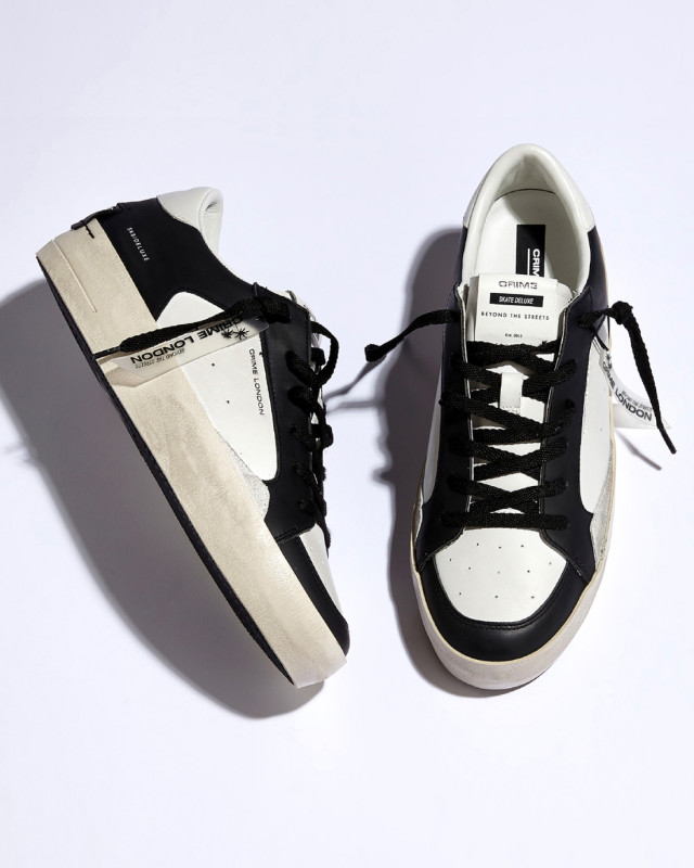 SK8 DELUXE BLACK WHITE